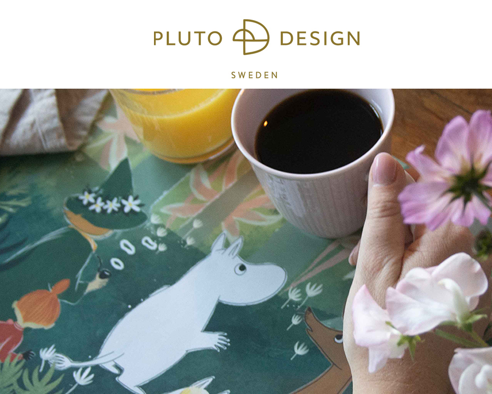 Pluto Design 嚕嚕米餐墊2入組(北歐設計/嚕嚕米