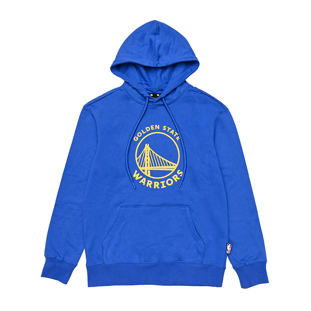 NBA NBA 基本款 隊徽 連帽T恤 勇士隊 男女 藍色(