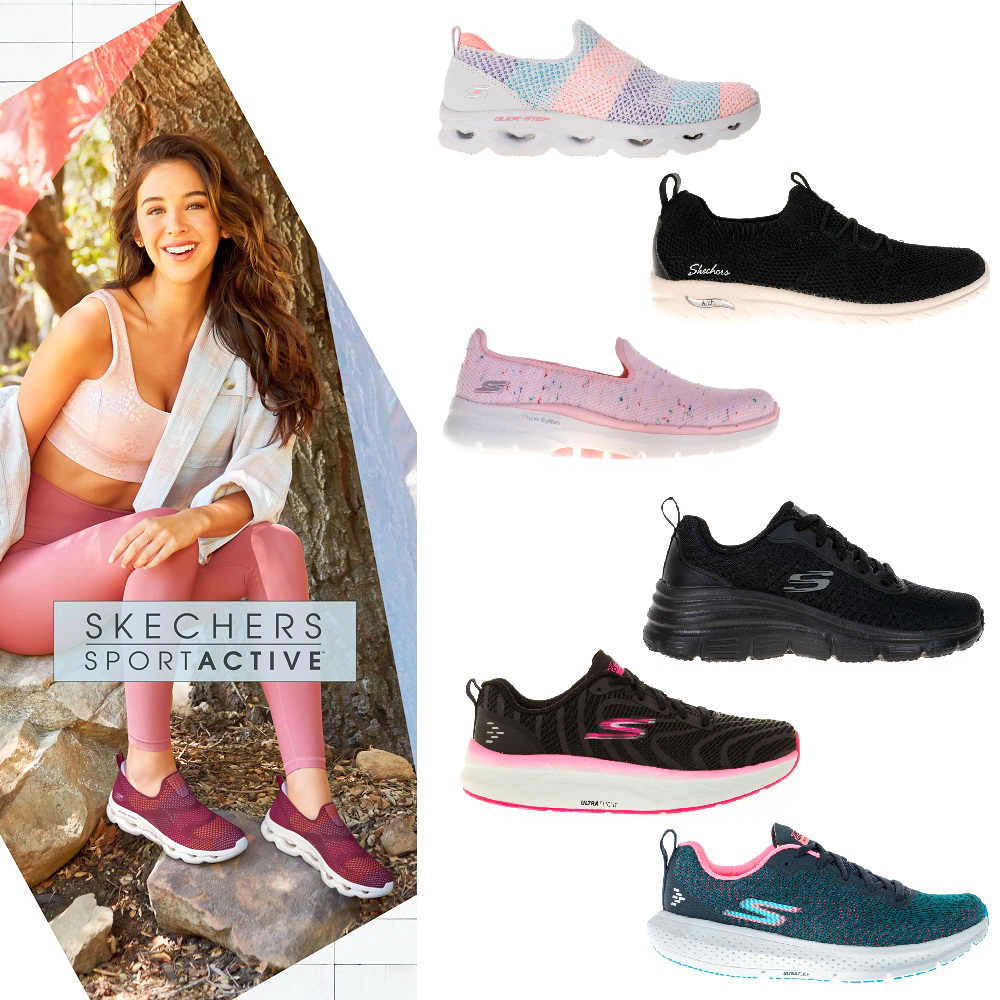 SKECHERS 女款 輕量健走鞋 避震緩衝入門慢跑鞋(多款