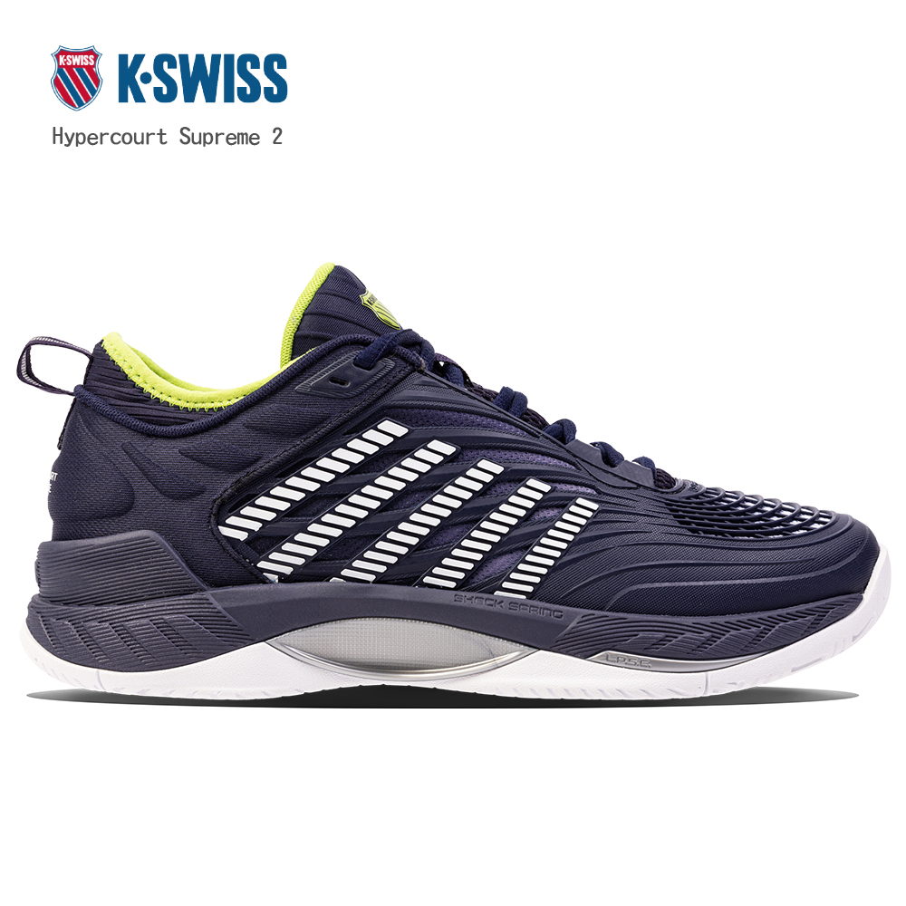 K-SWISS 進階網球鞋 男鞋 藍綠 Hypercourt