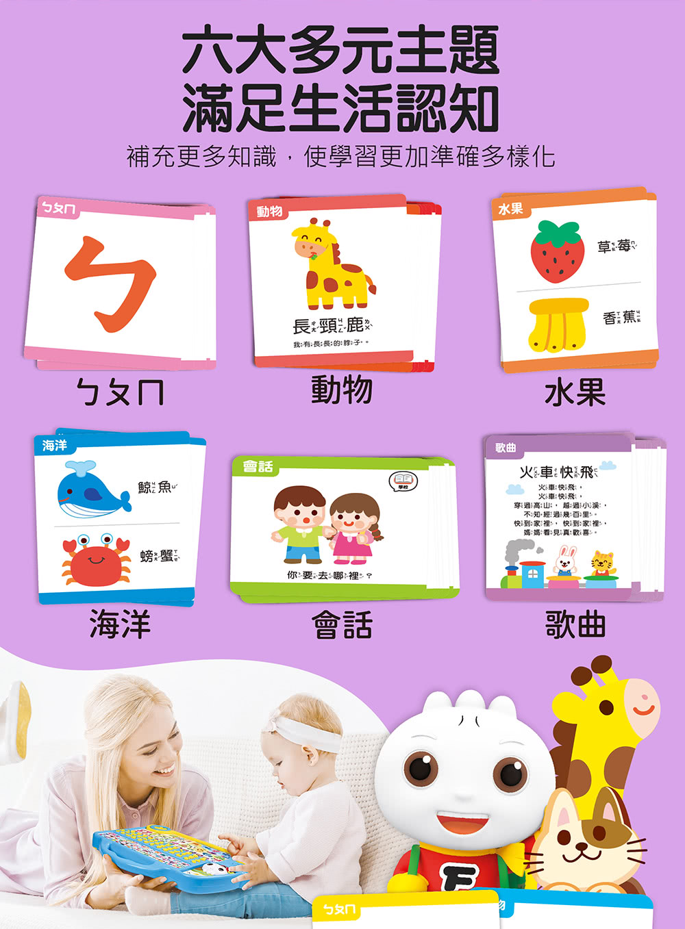 補充更多知識,使學習更加準確多樣化