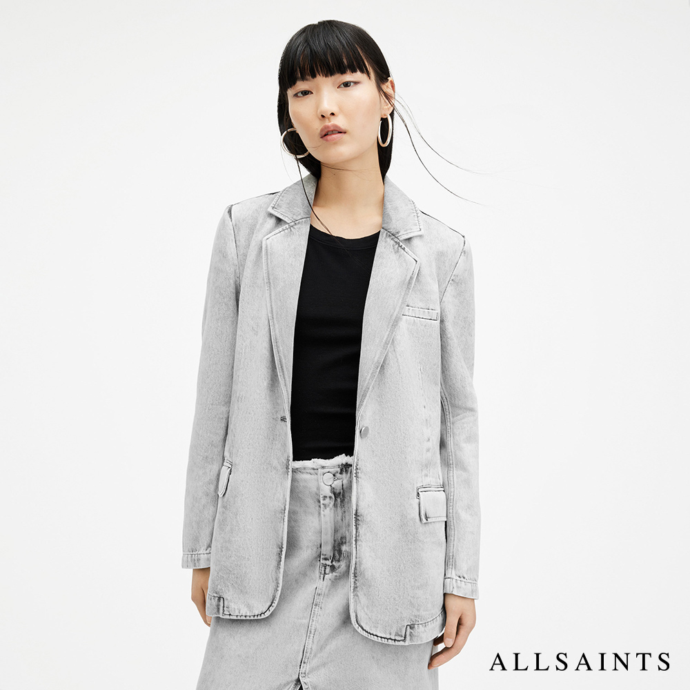 ALLSAINTS EVER 俐落牛仔西裝外套 WO547Z