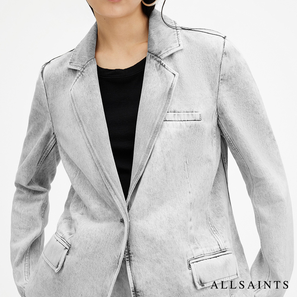 ALLSAINTS EVER 俐落牛仔西裝外套 WO547Z