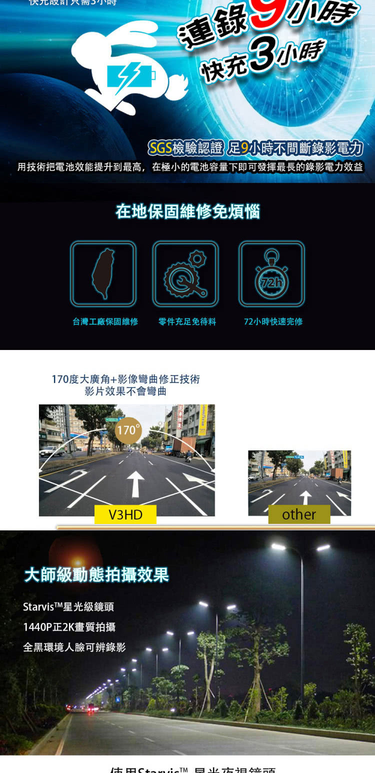 攝錄王 攝錄王V3HD K3版 袖珍警用密錄器(外送員必備 