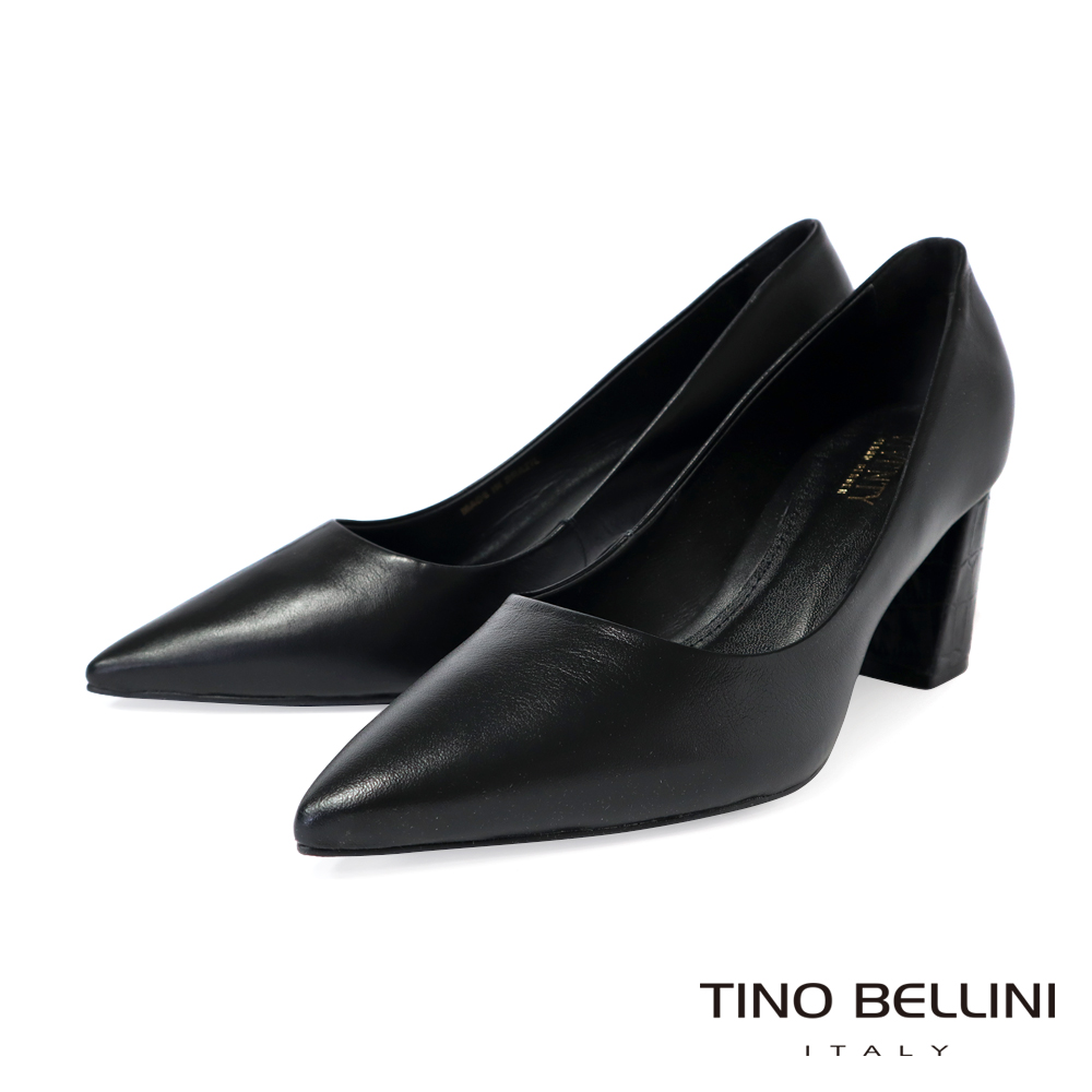 TINO BELLINI 貝里尼 巴西進口尖頭素面高跟鞋FW