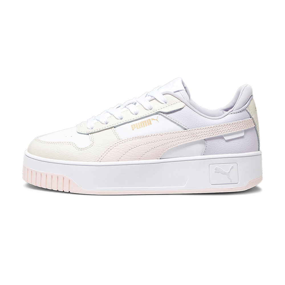 PUMA Carina Street 女鞋 米粉紫色 厚底 