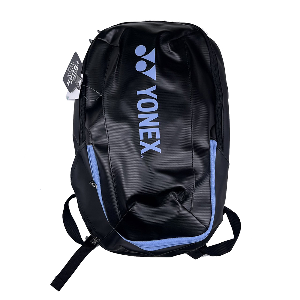 YONEX 羽球袋雙肩背包31x19x47cm碳纖紋黑24L