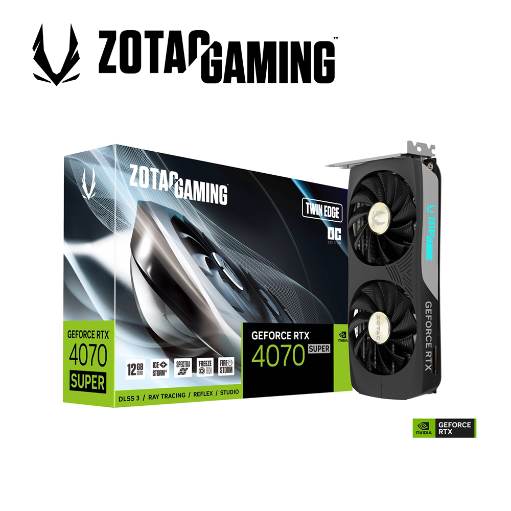 ZOTAC 索泰 RTX 4070 SUPER Twin E