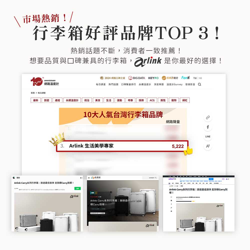 Arlink Carryç³»åè¡æç®±æéæä½³æä¼´ èµ°å°åªCarryå°åª