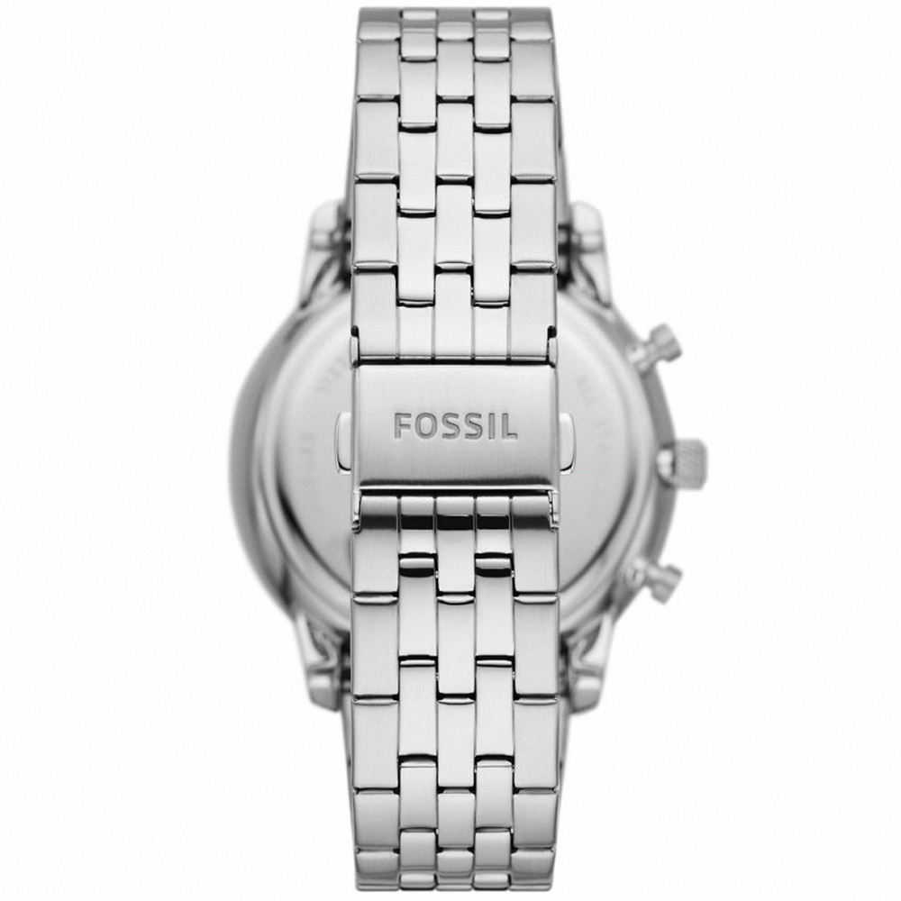 FOSSIL 公司貨 Neutra 潮流魅力三眼計時不鏽鋼腕