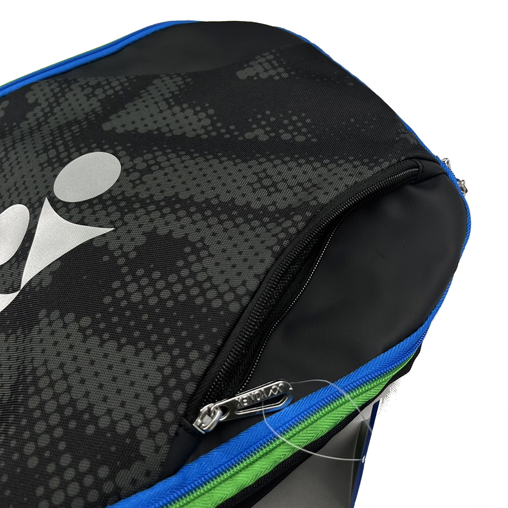 YONEX 後背包羽拍袋32x60x25cm黑X銀標(BAG