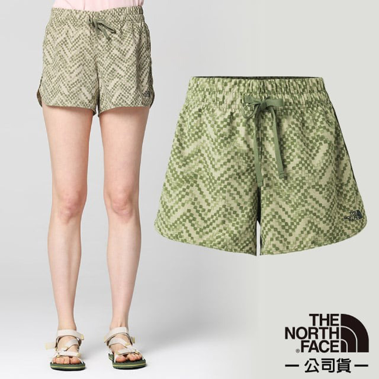 The North Face 女款 輕量舒適可調節休閒短褲.