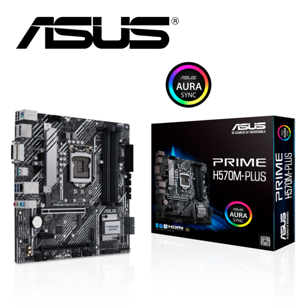 ASUS 華碩 PRIME H570M-PLUS 主機板+I