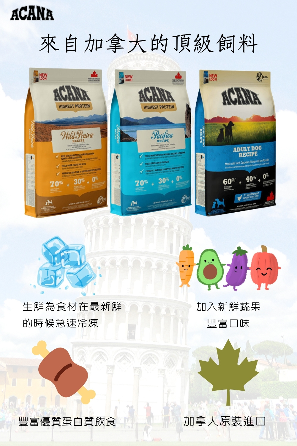 ACANA 無穀愛犬配方 太平洋饗宴 6KG 多種魚含薰衣草