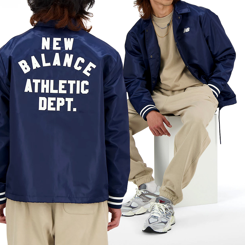 NEW BALANCE 男款 藍色 休閒 日常 穿搭 冬季 