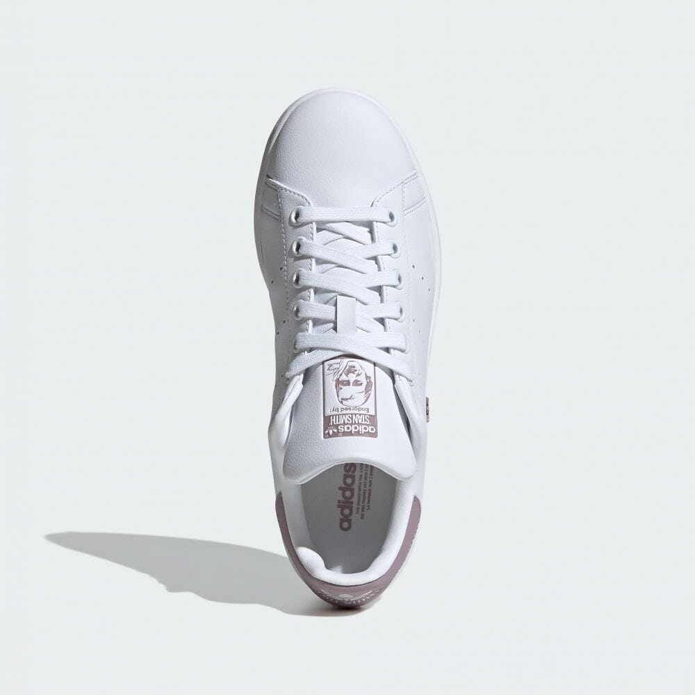 adidas 愛迪達 STAN SMITH W 白紫 女鞋 