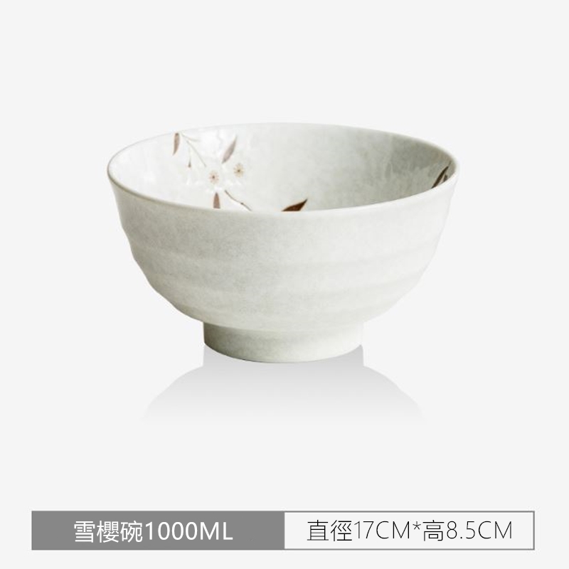 JEN 日本進口美濃燒粗陶釉下彩麵碗(2款可選)優惠推薦