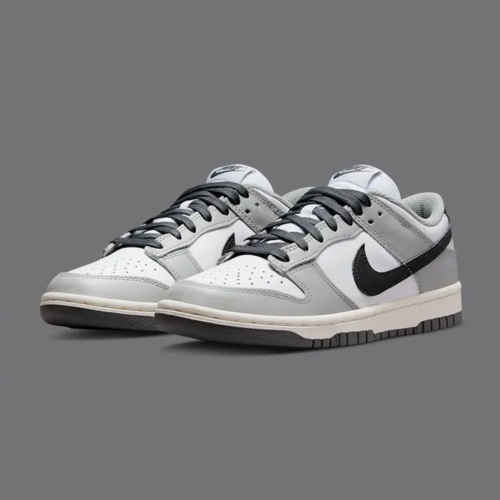 NIKE 耐吉 休閒鞋 W Dunk Low 女鞋 煙灰 黑