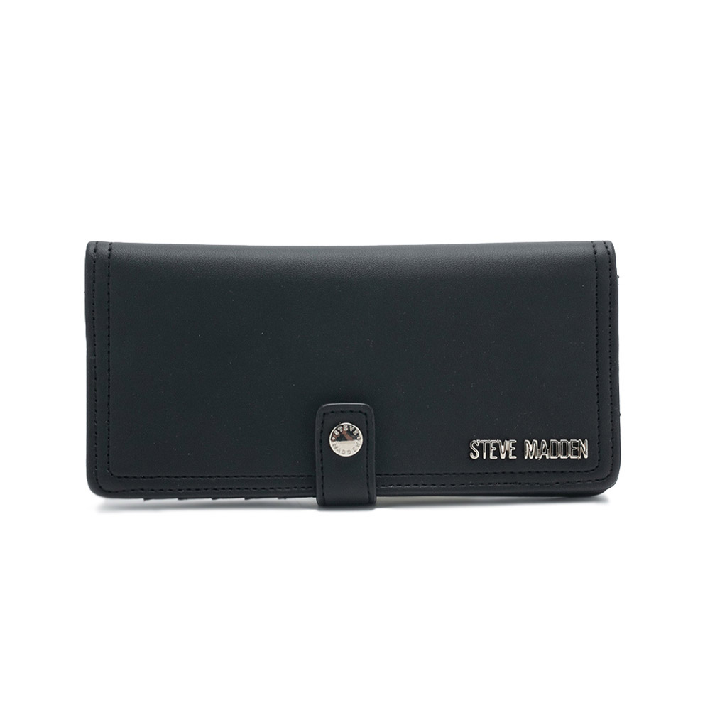STEVE MADDEN SLG-1700 素面簡約扣式皮夾
