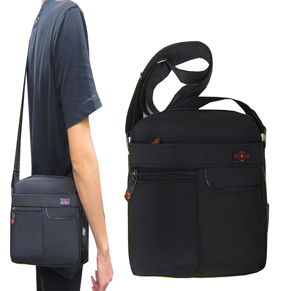 OverLand 肩側包小容量二層主袋+外袋共六層防水尼龍布