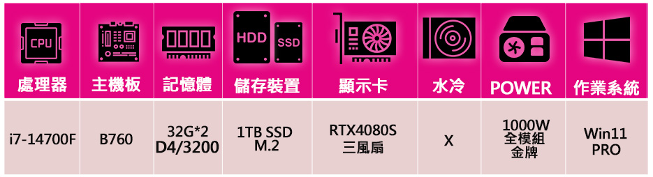 微星平台 i7二十核 RTX4080 SUPER WiN11