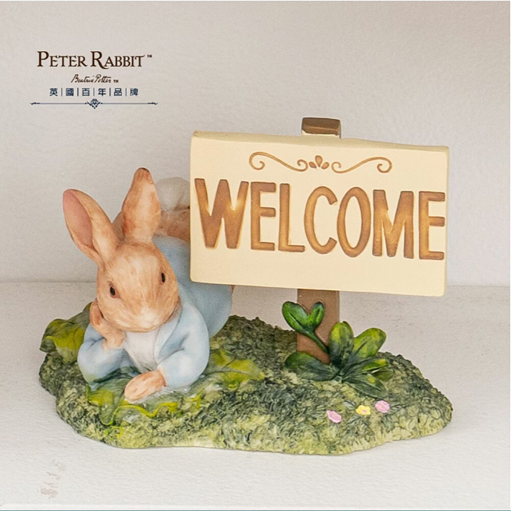 PETER RABBIT 比得兔 比得兔WELCOME桌飾擺