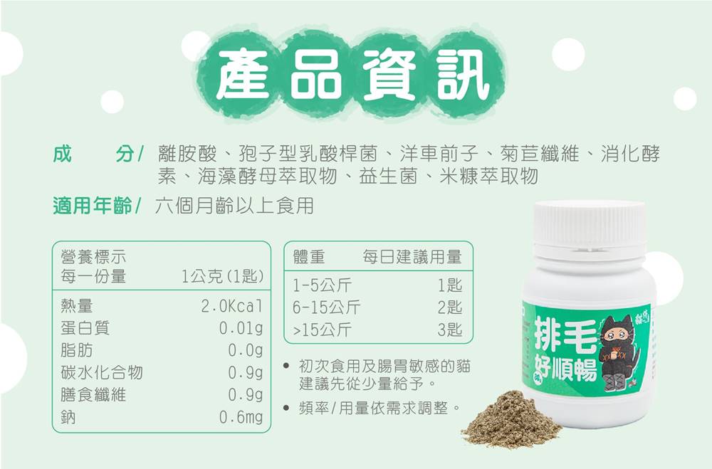 成分離胺酸、孢子型乳酸桿菌、洋車前子、菊苣纖維、消化酵
