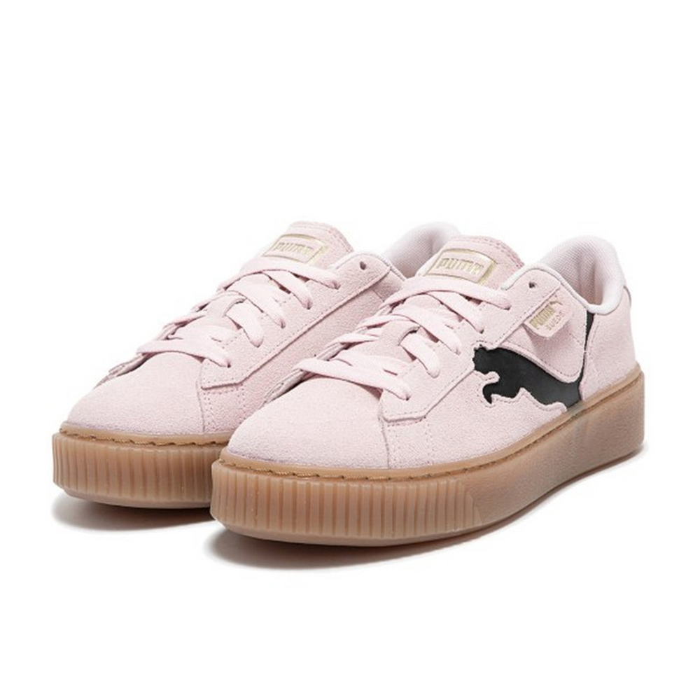 PUMA 休閒鞋 女鞋 運動鞋 麂皮 Suede Platf