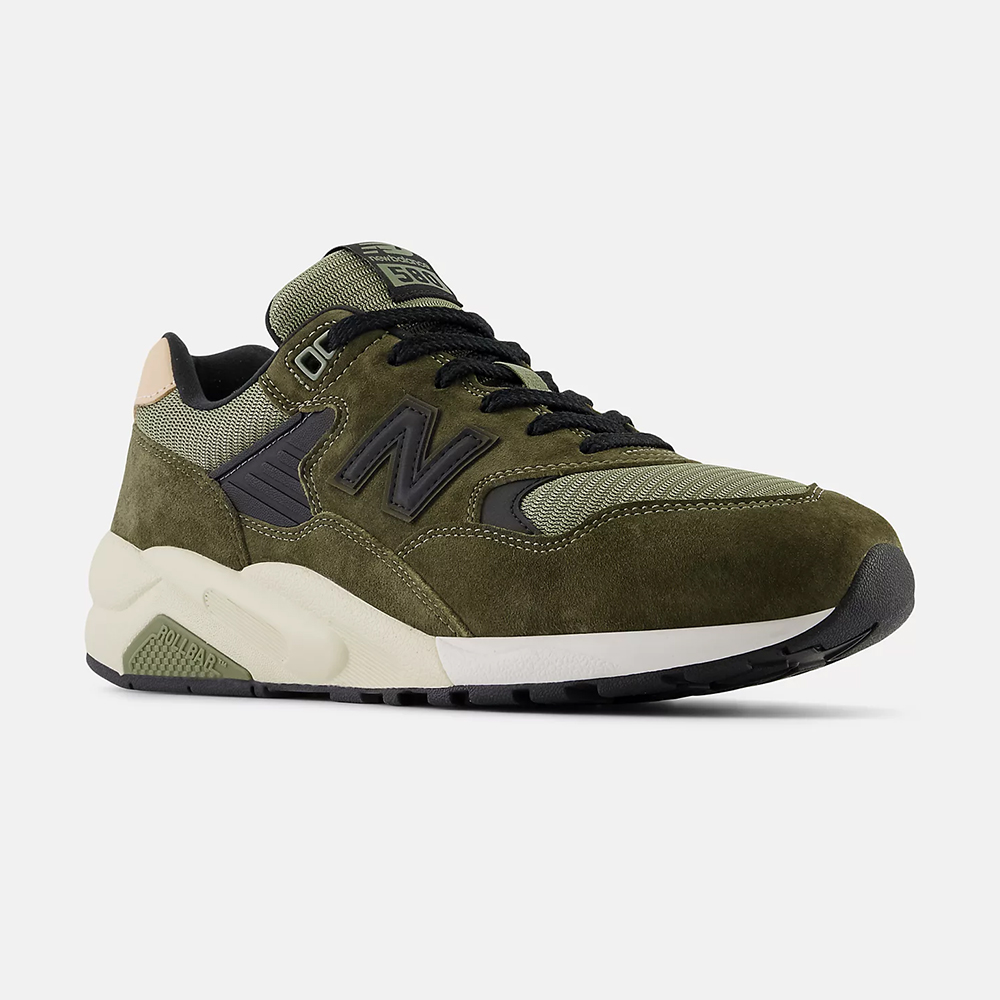 NEW BALANCE 580 男鞋 軍綠色 舒服 D楦 休