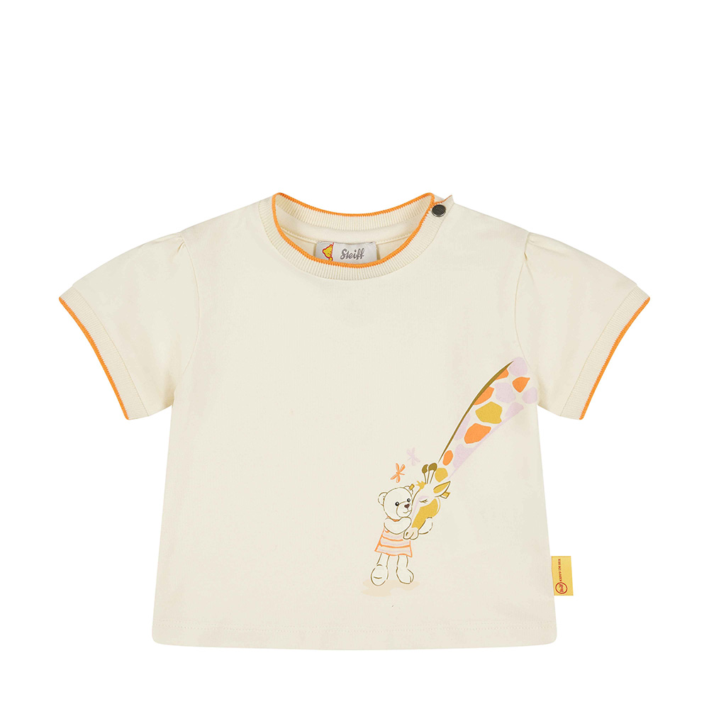 STEIFF 熊頭童裝 長頸鹿短袖T恤衫(短袖上衣)品牌優惠