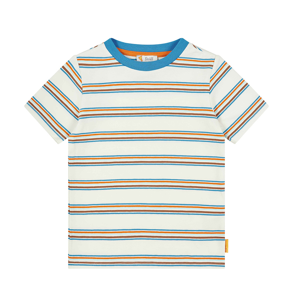 STEIFF 熊頭童裝 條紋短袖T恤(短袖上衣)品牌優惠