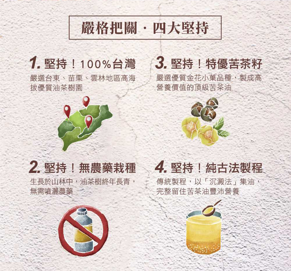 生長於山林中,油茶樹終年長青,