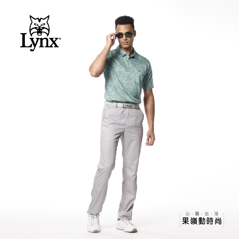 Lynx Golf 男款彈性舒適竹纖維材質百搭素面款式Lyn