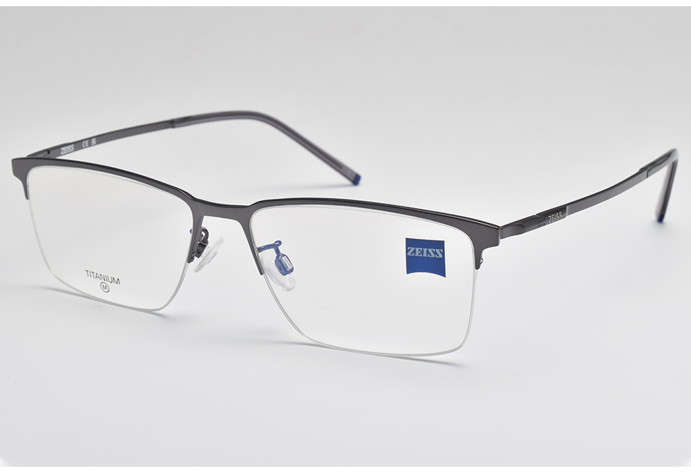 ZEISS 蔡司 眉型半框光學眼鏡(石墨#ZS22113LB