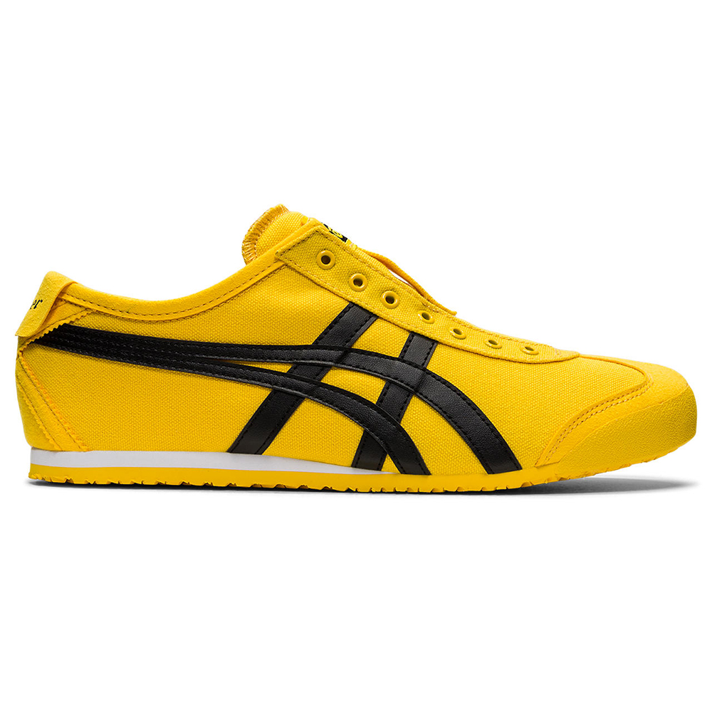 Onitsuka Tiger】鬼塚虎黃底黑虎爪紋MEXICO 66 SLIP-ON 休閒鞋