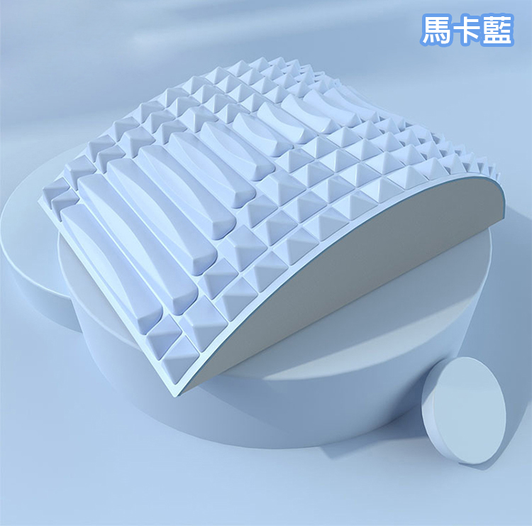 QIDINA 升級款多部位腰椎伸展按摩放鬆輔助墊-腰墊A(健