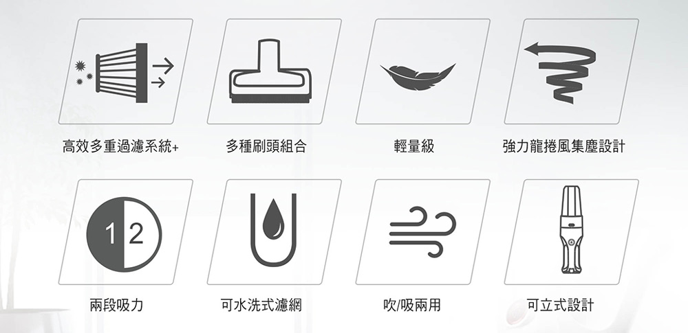 強力龍捲風集塵設計