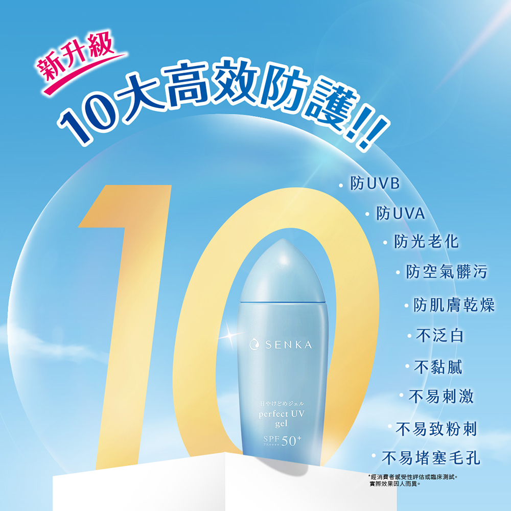 經消費者感受性評估或臨床測試。