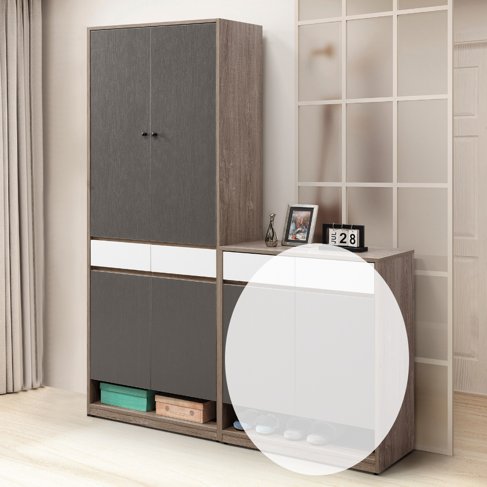 MUNA 家居 艾爾頓2.7X6.6尺高鞋櫃/G233(鞋櫃