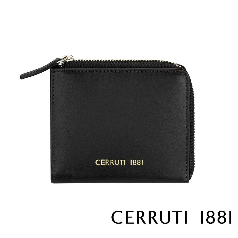 Cerruti 1881 頂級義大利小牛皮女用零錢包 CEP