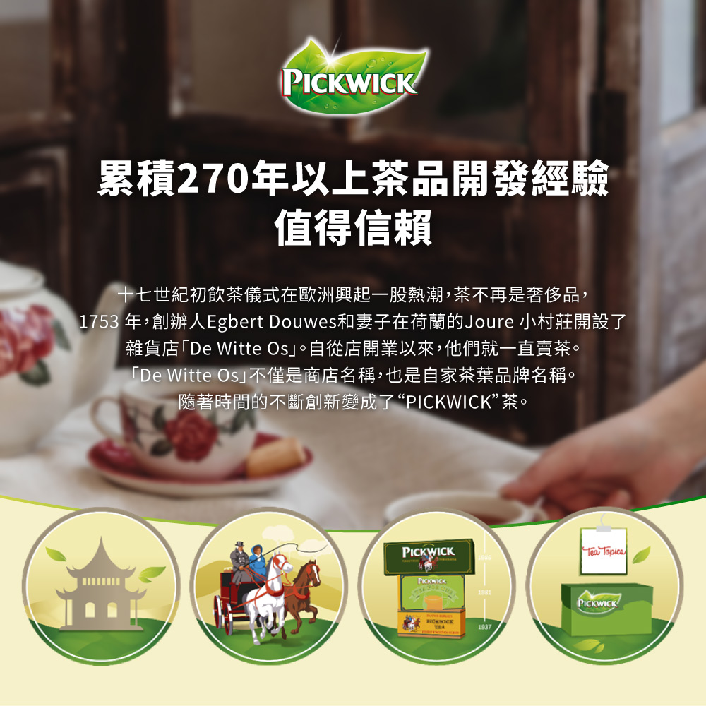 1753 年,創辦人Egbert Douwes和妻子在荷蘭的Joure 小村莊開設了