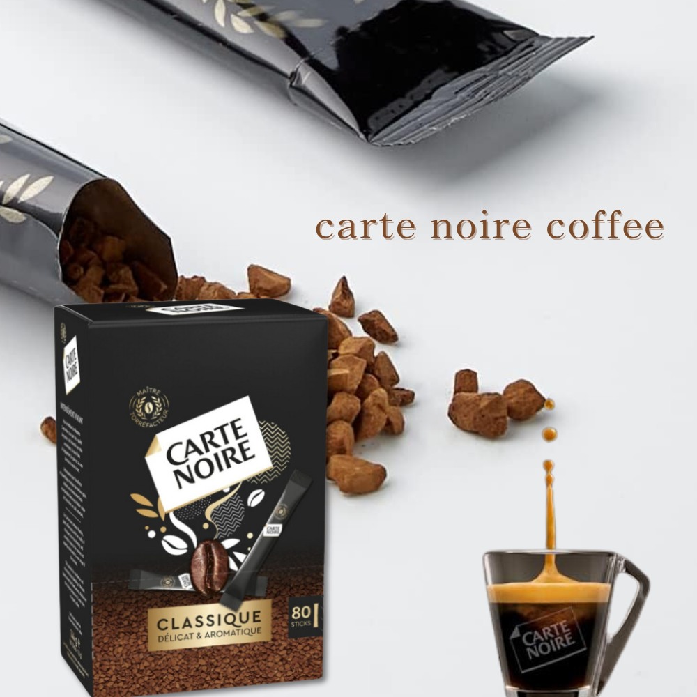 Carte Noire 特級深烘焙即溶黑咖啡80條(4入組)