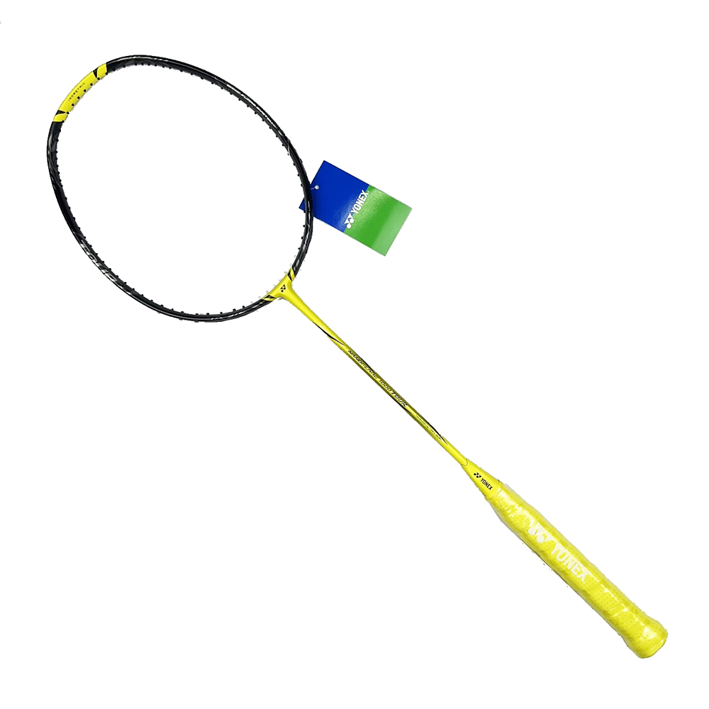 YONEX NF1000台灣製破風框羽球拍4U黑x黃(NF1