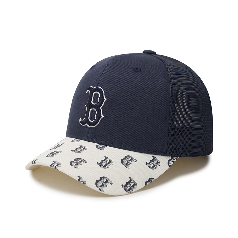 MLB 童裝 可調式棒球帽 童帽 MONOGRAM系列 波士