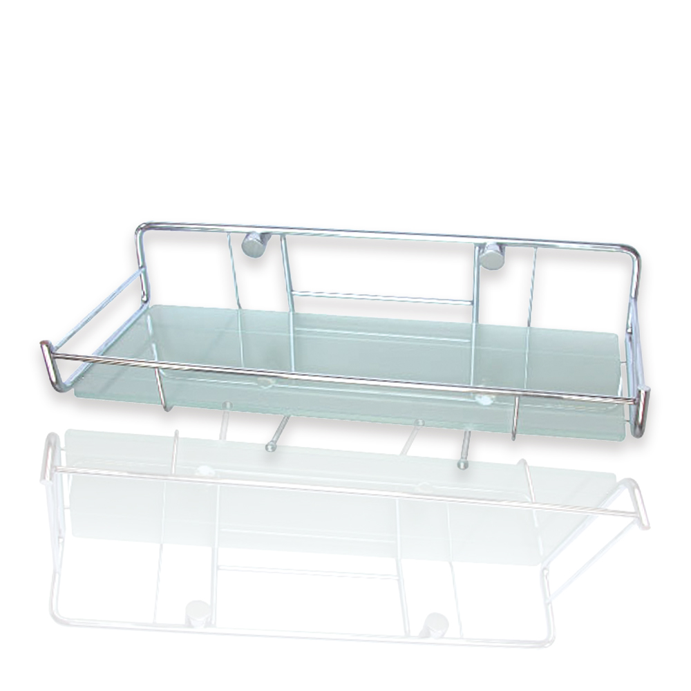 Maximum 美仕家 不鏽鋼玻璃平面單層置物架好評推薦