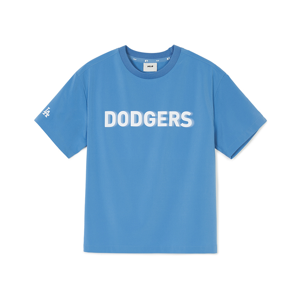 MLB 童裝 運動套裝 短袖T恤+褲子 洛杉磯道奇隊(7AS