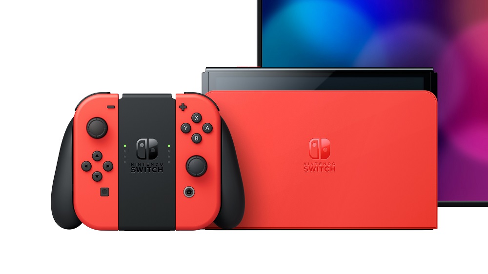 Nintendo 任天堂 Switch OLED主機 瑪利歐