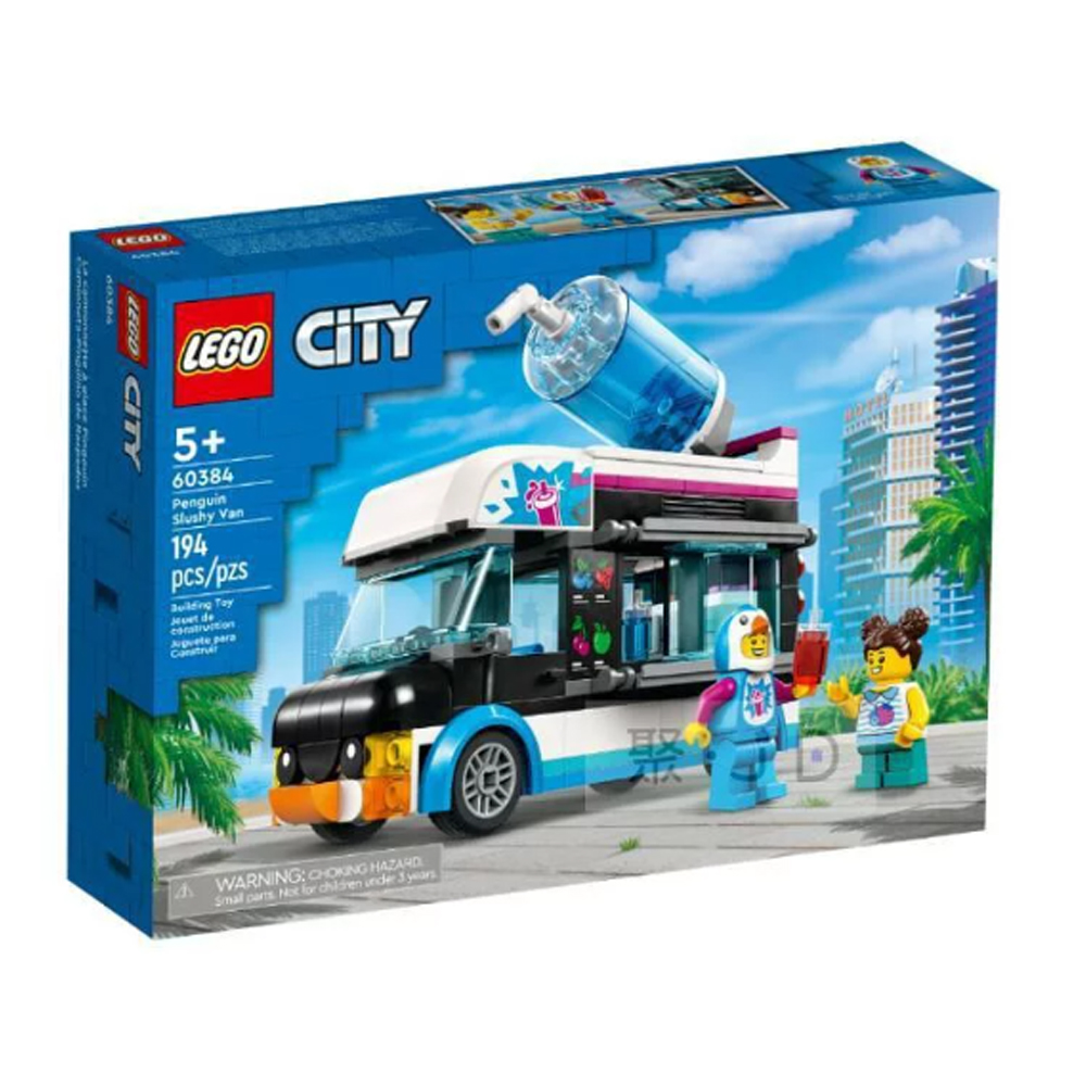 LEGO 樂高 City 系列 - 企鵝冰沙車(60384)
