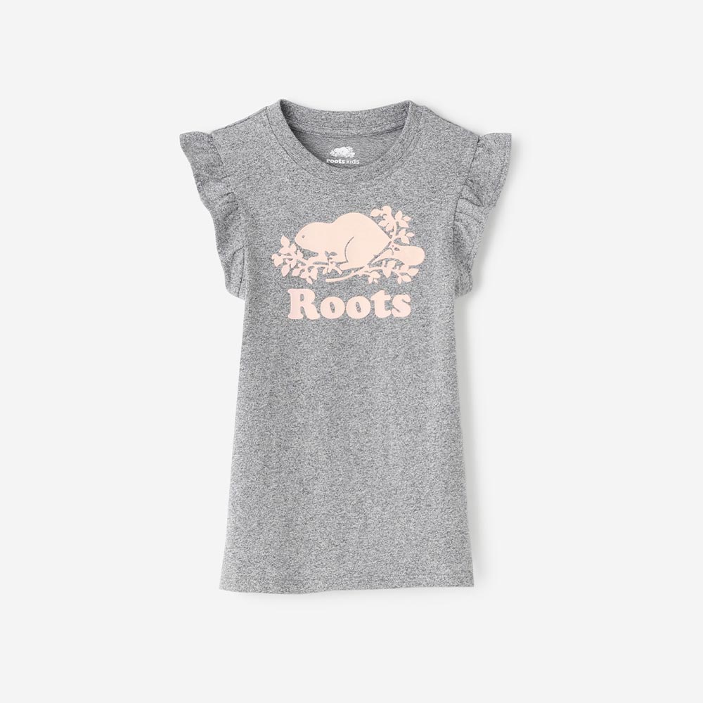 Roots Roots 小童- COOPER洋裝(灰色) 推