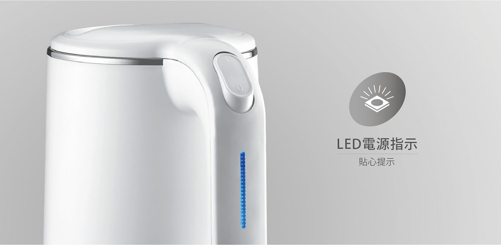 LED電源指示 貼心提示